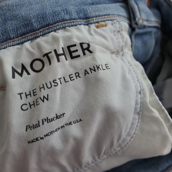Mother The Hustler Ankle Chew in Petal Plucker Size 24 - Picture 9 of 12